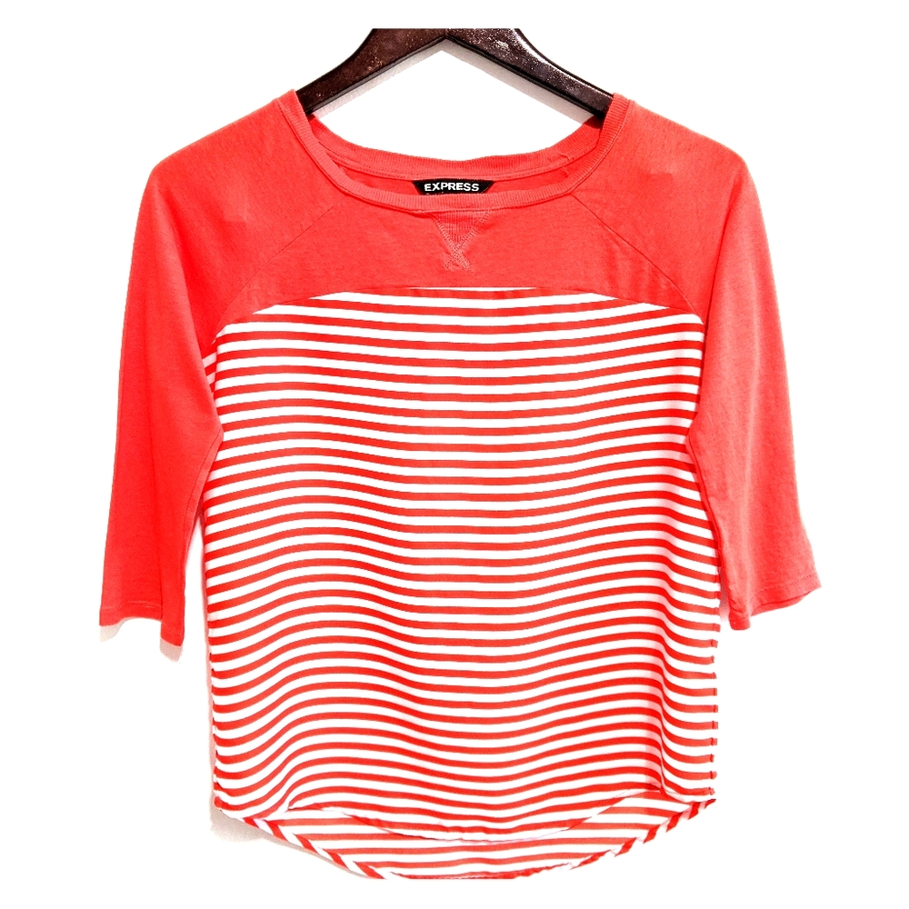 Express Quarter Sleeve Henle Striped